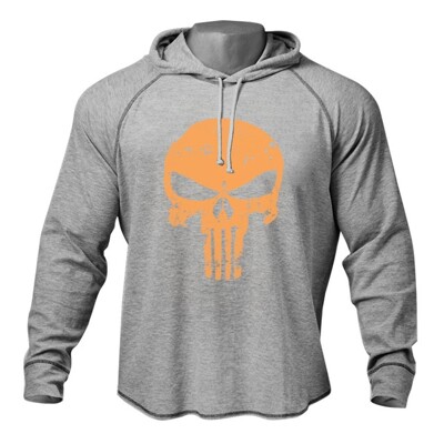 Punisher Hoodie Pullover Skull Printing Marvel Sweatshirt Long Sleeve Cotton Bodybuilding Clothing Gym Wear Fitness Sportswear 640X640 4 - Skull Outfit