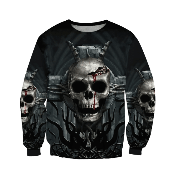 2.swetshirt Min 6 - Skull Outfit