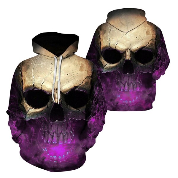 3D Effect Skull Print Pullover Hoodie Hc0602 Purple Af297Aa7 Fb84 4E37 A65A D1A5A0B8A6B7 - Skull Outfit