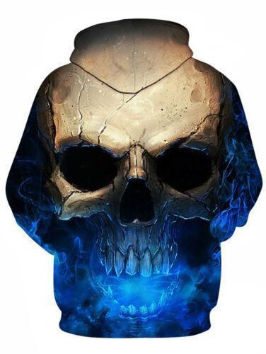 3D Effect Skull Print Pullover Hoodie Hc0602B Blue C96Ed144 2B7E 42Aa 8150 97Bc6Cbb96C3 - Skull Outfit
