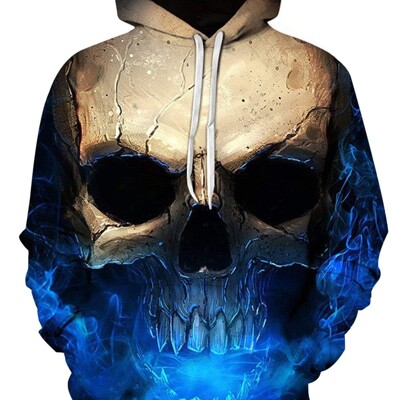 3D Effect Skull Print Pullover Hoodie Hc0602 Blue 43E84Fa5 00Ec 4B24 9Ce8 83C8701F96Cf - Skull Outfit